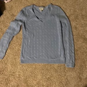 Ann Taylor Loft Cable knit sweater